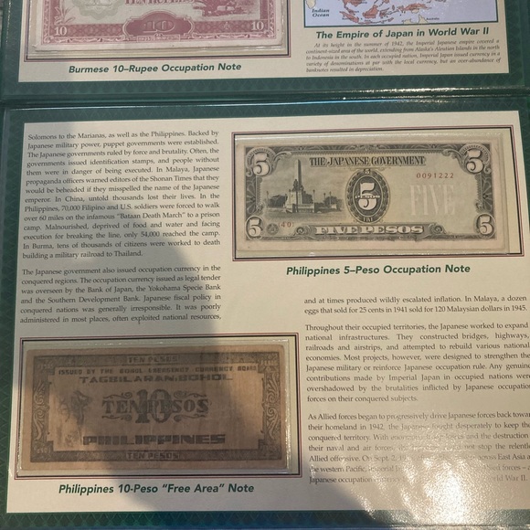 WORLD WAR 2 OCCUPIED PAPER CURRENCY. - Picture 4 of 8